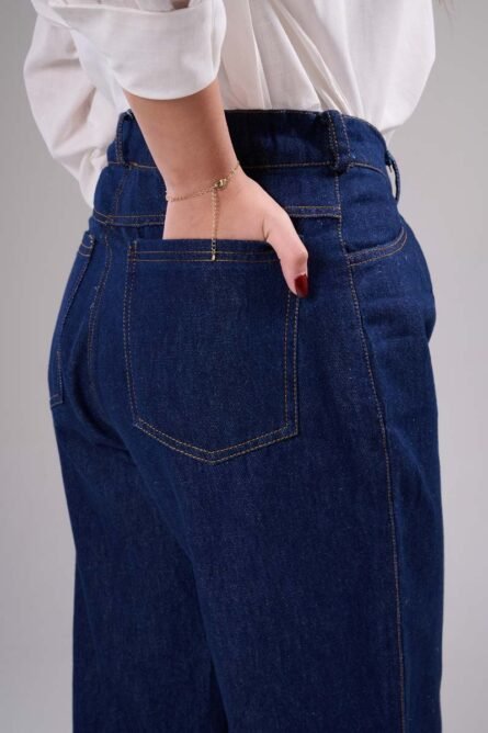 High-Waist Wide Leg Jorts - Image 9